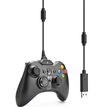 1,5 m USB laadimiskaabel Xbox 360 Juhtmevaba mängukontroller Mängida Aku Laadija Kaabel Juhe Kõrge Kvaliteediga Mäng Aksessuaar 2021