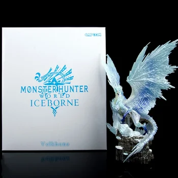 26CM Monster Hunter Mäng Dragon Joonis Kate Koletised Nergigante Iceborne Velkhana PVC Tegevus Arvandmed Laekuva Mudel Mänguasi