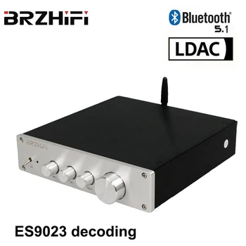 BRZHIFI Audio F1 Preamplifier ES9023 Dekodeerimine Tooniga Kontrolli Stereo kodukino Hifi Klassi preamp Bluetooth 5.1 LDAC