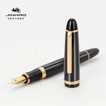 UUS 2022 JinHao X850 Purskkaev Pliiats black Metal Pliiatsi Converter EF/F/M Äri Office Kingitused Kooli Golden Pen riikliku rakendusasutuse