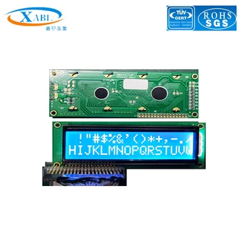 XABL 1602 16X2 Iseloomu Sinine Roheline LCD Moodul LCM ekraani Factory Outlet Kohandatud Suurus